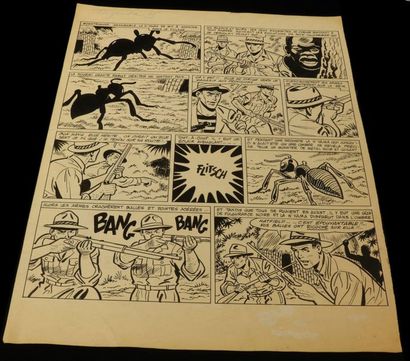 Planche - BD - Raymon Reding planche journal...
