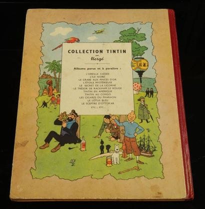 BD - Tintin Le crabe aux pinces d'or 1947
Région:...