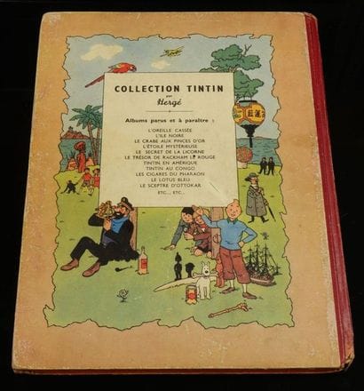 BD - Tintin Le lotus bleu 1946
Région: 
Dimensions:...