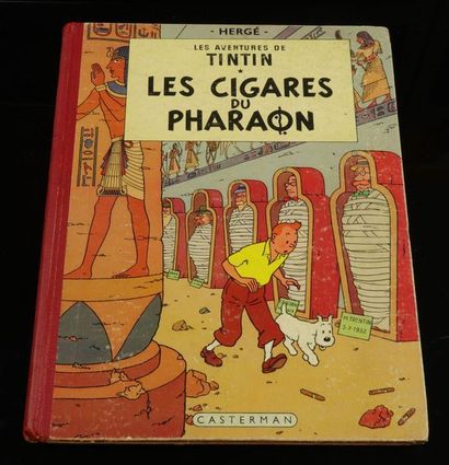 BD - Tintin les cigares du pharaon 1958
Région:...