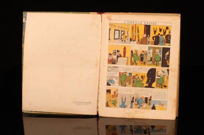 BD - Hergé lot de 15 bandes dessinées tintin...