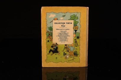 BD - Hergé lot de 15 bandes dessinées tintin...