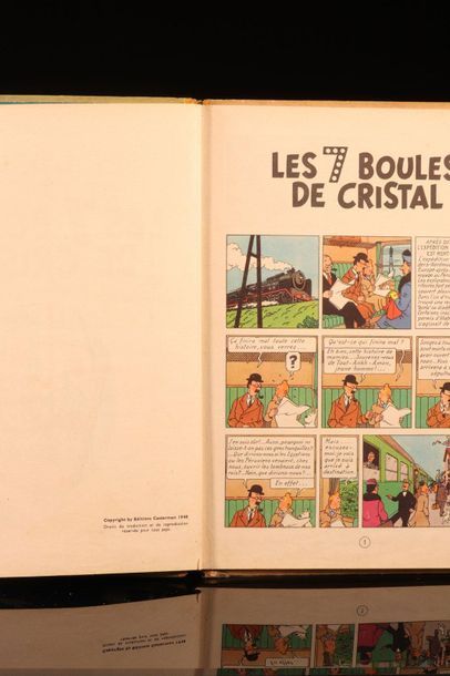 BD - Hergé lot de 15 bandes dessinées tintin...