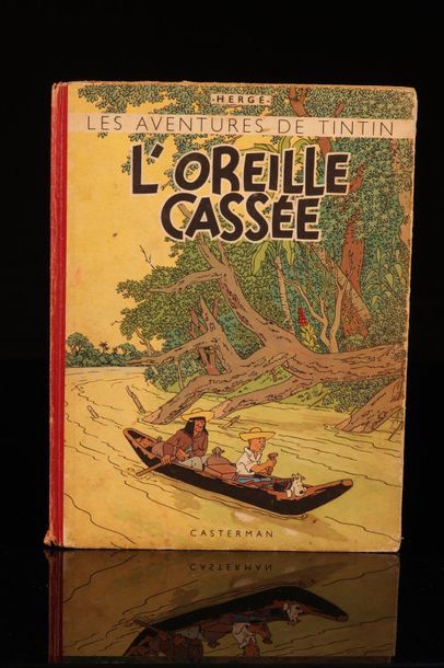 BD - Hergé lot de 15 bandes dessinées tintin...