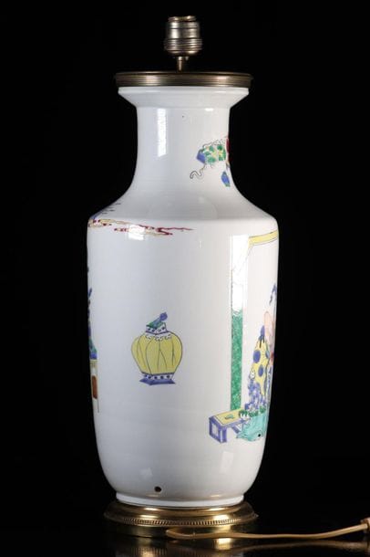 China porcelain vase decorated with 20th...