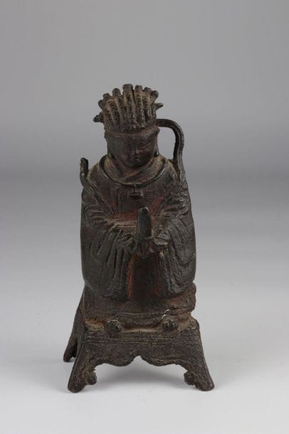 China Bronze Buddha Ming period or earlier
Sizes:...