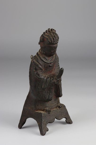China Bronze Buddha Ming period or earlier
Sizes:...