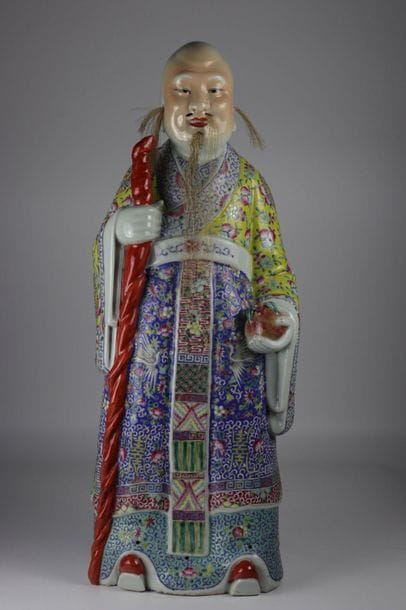 China porcelain statue from china republic...