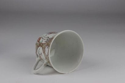 Quien Lang period porcelain cup and saucer,...