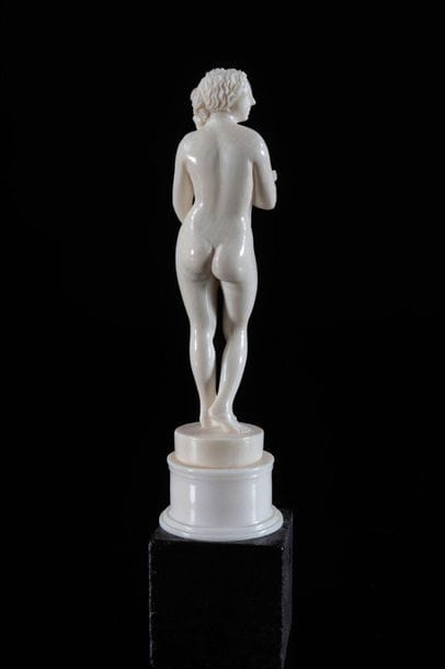 France young woman stripped in carved ivory...