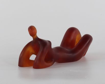 DAUM Sculpture pâte de verre Capo de Feltre...