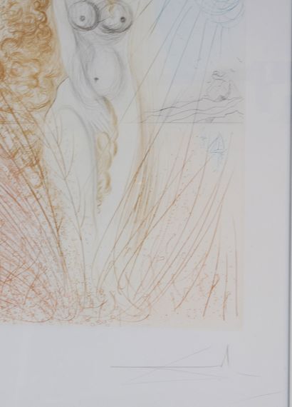Salvador Dali 1971 La naissance de Vénus,...
