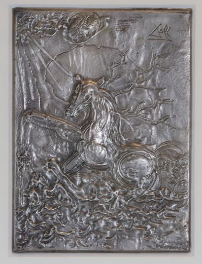 Salvador Dali Neptune Circa 1970 Plaque en...