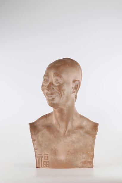 Jean MICH (1871-1932) sculpture en terre...