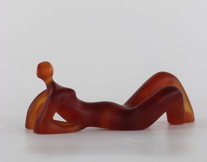 DAUM Sculpture pâte de verre Capo de Feltre...