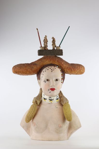Salvador Dali Buste de femme rétrospectif...