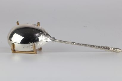Coffret de couverts en argent orfèvre L Lapar...