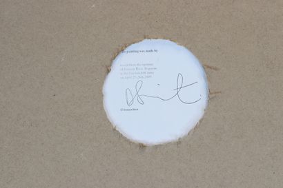 Damien Hirst Spin Painting - Coeur 2009 Acrylique...