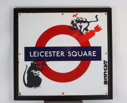 Banksy, Radar rat and bomb monkey, Leicester...