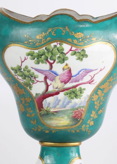 Vase pot-pourri couvert en porcelaine de...
