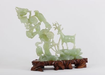 Chine groupe en jade époque république
Région:...