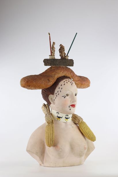 Salvador Dali Buste de femme rétrospectif...