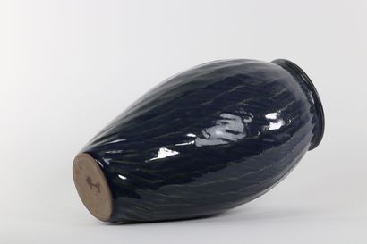 CHARLES HAIR, France, XXe, Grand vase en...