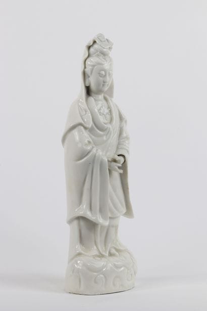 Blanc de chine Guanine époque Qing
Région:...