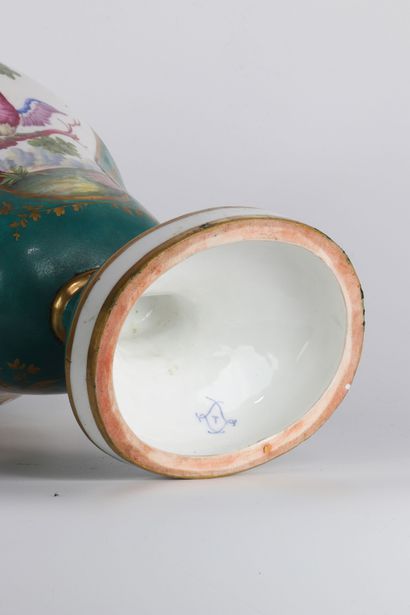 Vase pot-pourri couvert en porcelaine de...