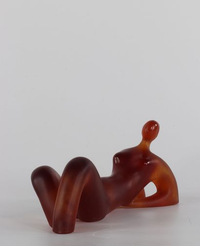 DAUM Sculpture pâte de verre Capo de Feltre...