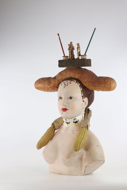 Salvador Dali Buste de femme rétrospectif...