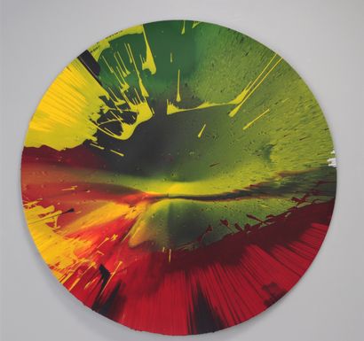Damien Hirst. 2009. Cercle. Spin Painting,...