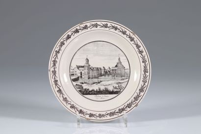 Vielle Andenne série de 12 assiettes en faïences...