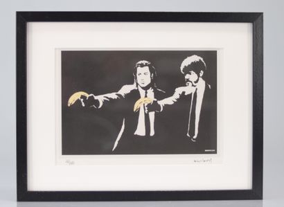 BANKSY (né en 1974), d'après Pulp fiction...
