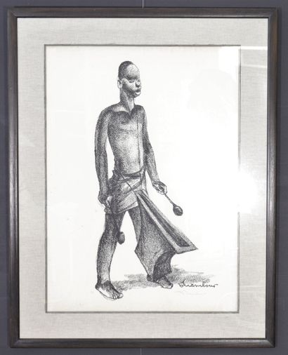 Auguste MAMBOUR (1896-1968) lithographie...