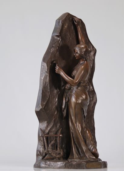 Julien CAUSSÉ (1869-1909) sculpture 