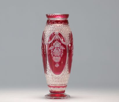 Val Saint Lambert vase 
