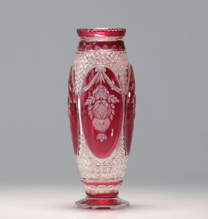 Val Saint Lambert vase 