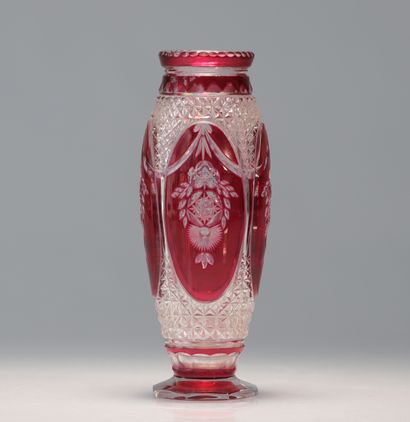 Val Saint Lambert vase 