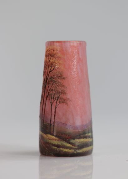 Lamartine vase, c1910 Legras & Cie., Saint-Denis,...