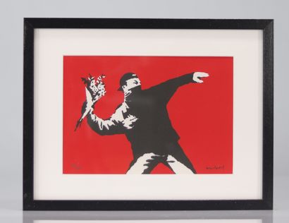 BANKSY (né en 1974), d'après Girl with a...