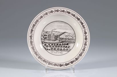 Vielle Andenne série de 12 assiettes en faïences...