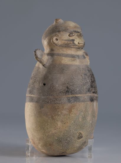 Urne funéraire anthropomorphe Chancay , Pérou,...