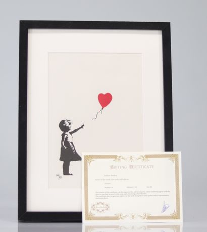 BANKSY (né en 1974), d'après Girl with a...