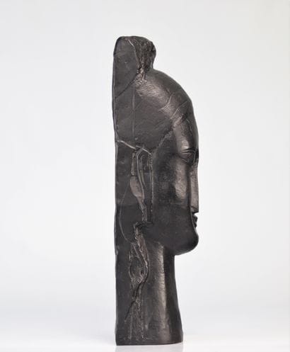 Amedeo Modigliani. « Tête de femme » Bronze...