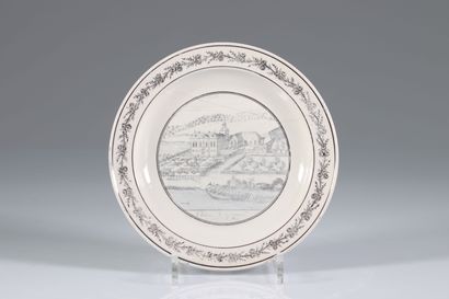 Vielle Andenne série de 12 assiettes en faïences...