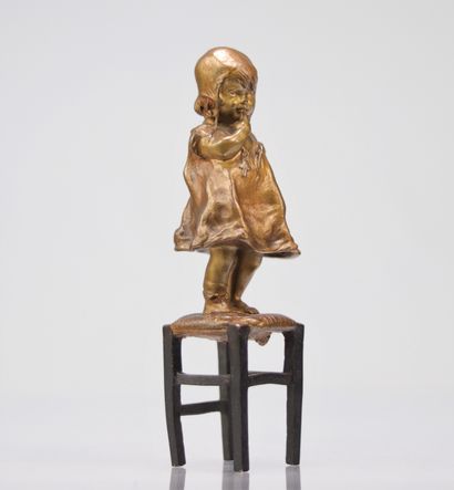 CLARA AYATS Juan (1875-1958) Bronze signé...