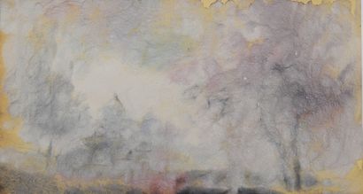 Leonor FINI (1907-1996) aquarelle 