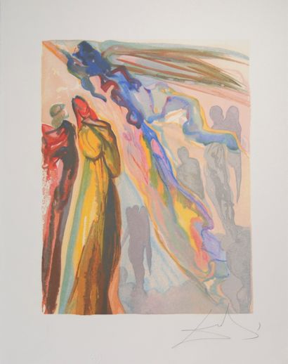 Salvador Dali. « The Two Circles of Spirits...