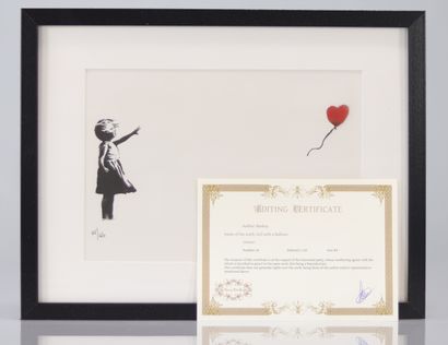 BANKSY (né en 1974), d'après Girl with a...